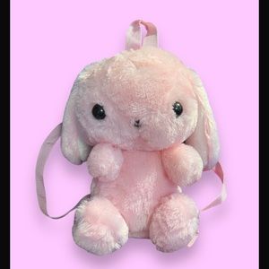 Pink bunny backpack
